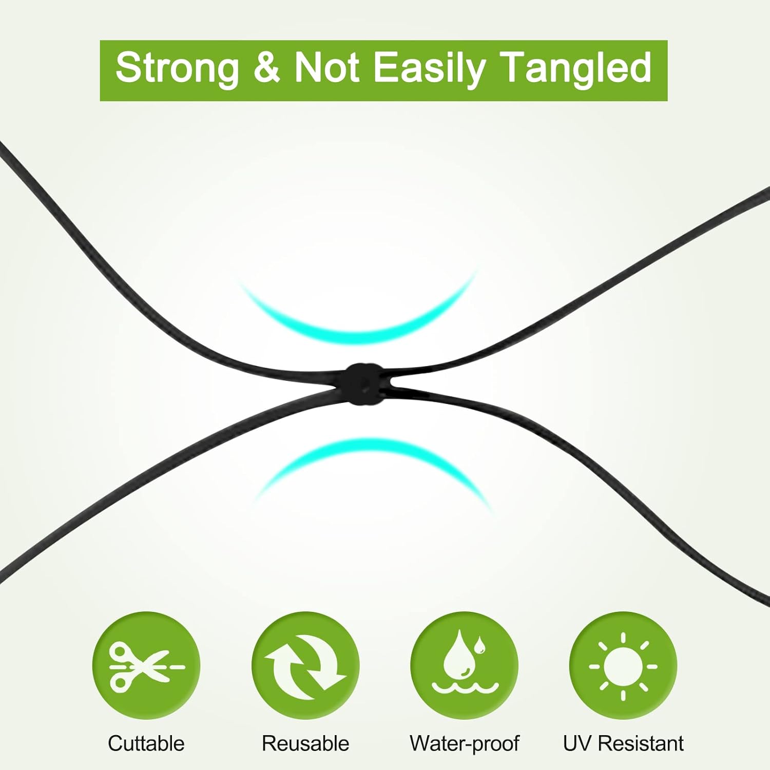 25' X 50' Net Netting for Bird Poultry Aviary Game Pens New 1" Square Mesh Size (25' x 50'-1'')