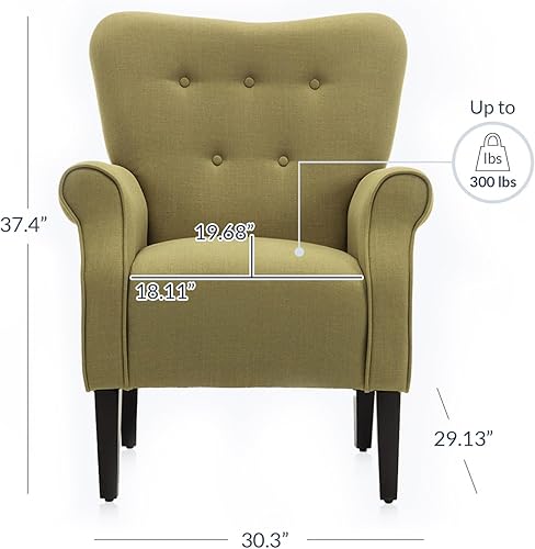 Miniatura 93 de Belleze Accent Chair - Silla Palta,Azul bebé,Beige,Negro y flor.,Azul y flor,Ladrillo,Amarillo (Citrine Yellow),Verde y azul,Verde y flor,Verde y