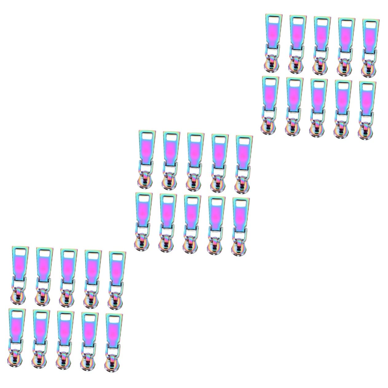 SHINEOFI 30piezas Zipper Pullers Para Ropa y Equipaje Deslizadores De Cremallera Para Mochilas y Accesorios De