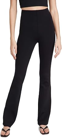 commando Womens Neoprene Flared Leggings