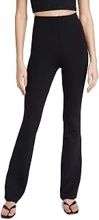 Women's Neoprene Flared Leggings