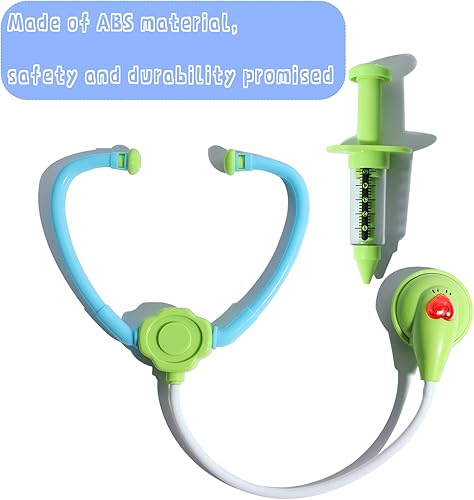 Miniatura 3 de Sincere Party Disfraz de veterinario para juego de rol, juego de disfraz de médico, ropa quirúrgica de algodón para niños y niñas