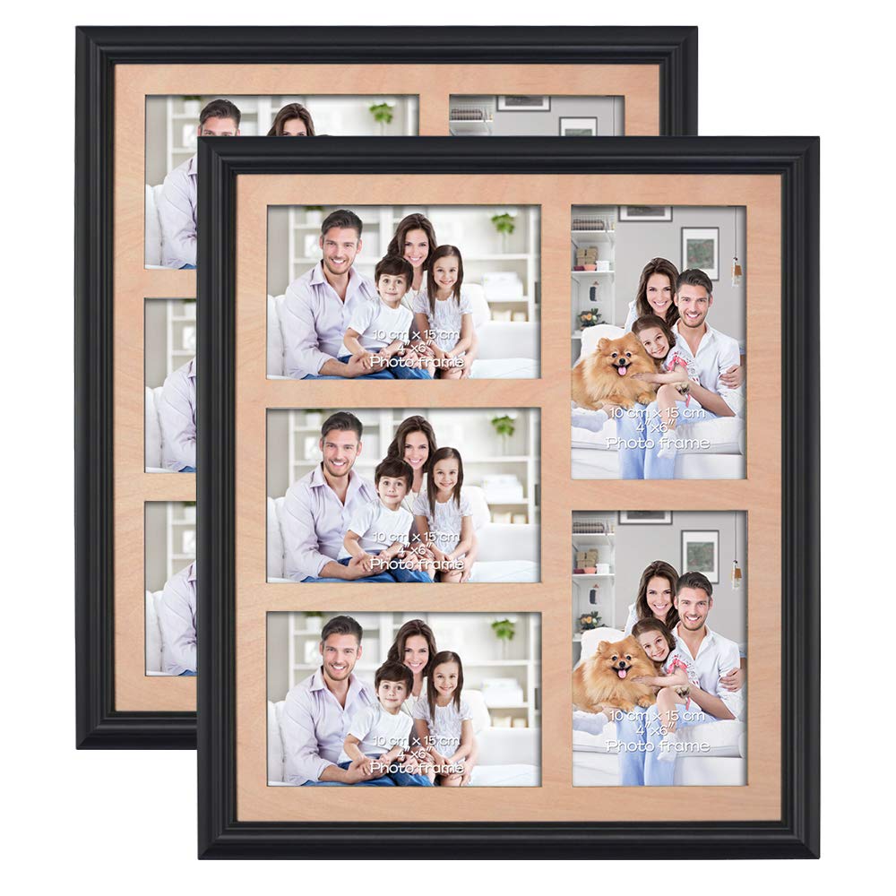 Buy PETAFLOP 4x6 Collage Picture Frame 5Opening Collage Frame Wood