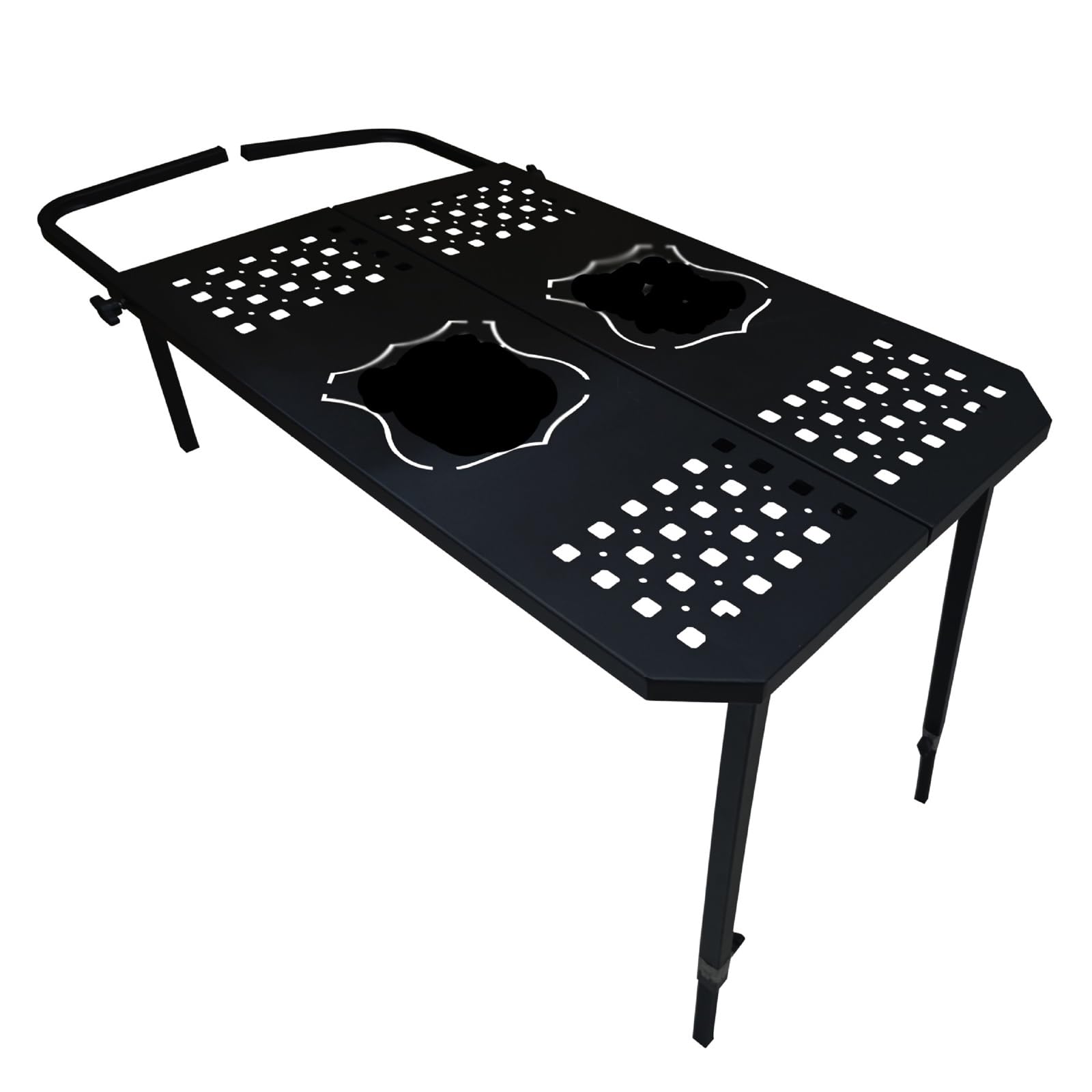 Table de pique-nique portable pneu auto table extérieure réglable