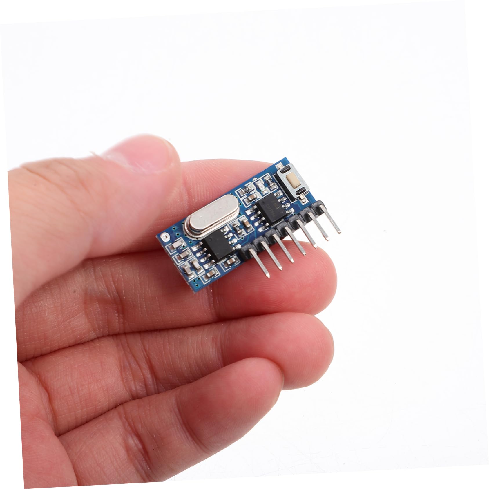 jojofuny 2pcs Wireless Module 4 Channel Output Transceiver Module for 1527 2262 Chips