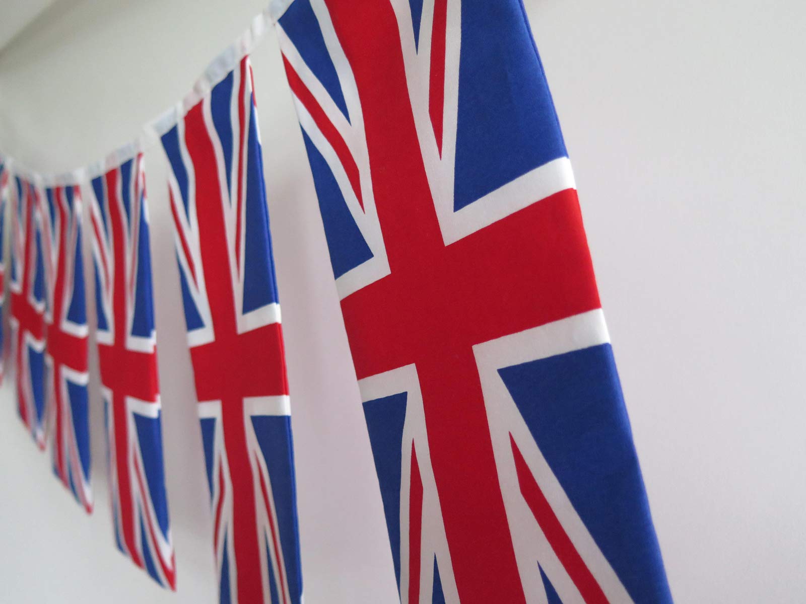 10' X 12' Size Area Rugs 30 Large Union Jack Fabric Bunting Flags - Foto 7