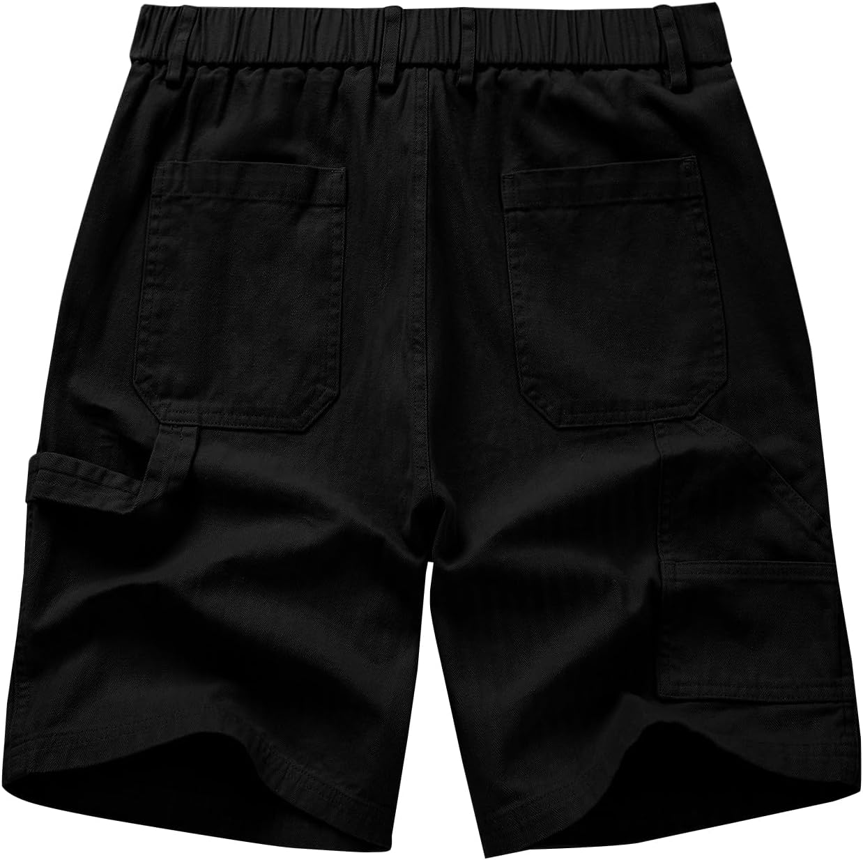 JMIERR Mens Carpenter Shorts - Casual Cotton Stretch Waist Work Shorts with Pockets - Image 8