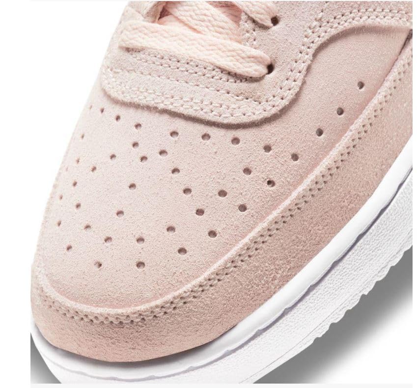 Nike Women's Court Vision Low Fashion Athletic Sneakers Shoes (Orange Pearl, Numeric_7)4