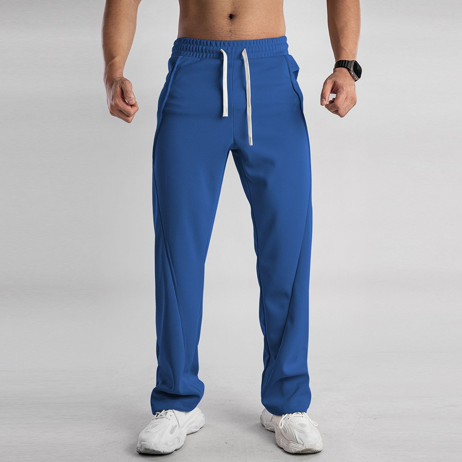 Generico Pantaloni Lavoro Uomo Palestra Pantalone Leggeri Abbigliamento Sportivi Termico Tuta Ragazzo Pantalaccio Running Leggins Lunghi Eleganti Cargo Comodi Caldi