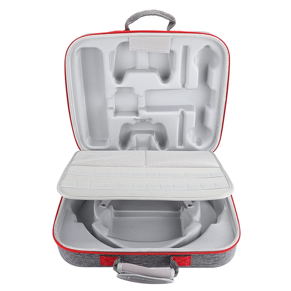 Ejoyous Borsa a Tracolla Portatile per Macchina da Gioco EVA, Borsa Multifunzione per Macchina da Gioco per Host e Base per Anello Fitness, Tracolla, Protezione Antigraffio per i Viaggi