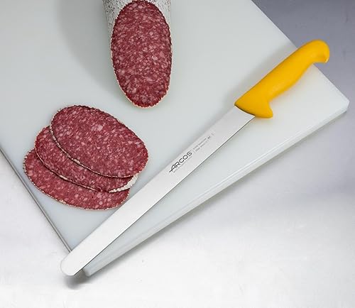 Miniatura 3 de ARCOS Cuchillo para rebanar  cuchillo jamón de acero inoxidable nitrum de 12 pulgadas y hoja de 11.811 in. Mango ergonómico de polipropileno. Serie