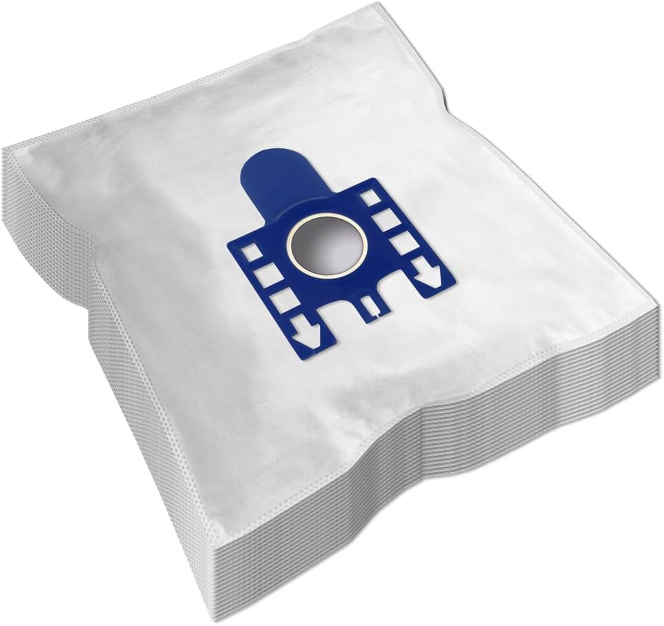 20 Sacchetti Per Polvere + Filtro Hepa Adatti Per Miele Hermes