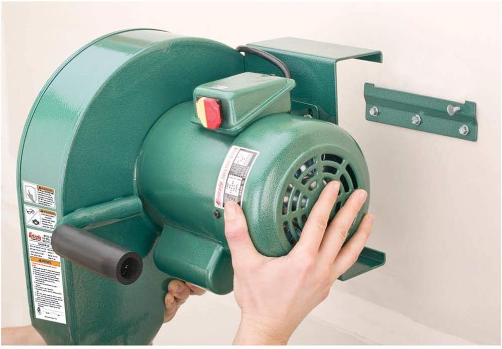 Grizzly Industrial G0710-1 HP Wall Hanging Dust Collector - Vacuum And Dust Collector Accessories - 