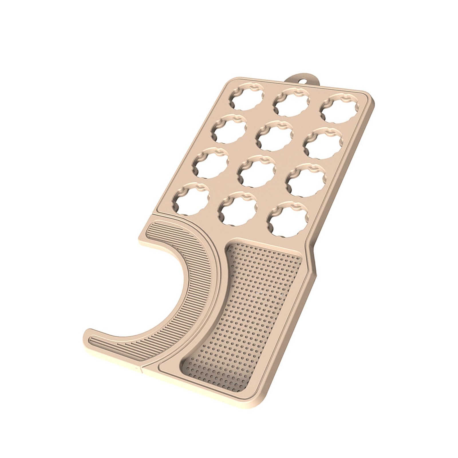 Tsophreniq 2 In1 Coffee Pods Organizers Silicone Mat Espresso Machine Station Accessories Counters Protector for Home Offices Silicone Mat for Countertop