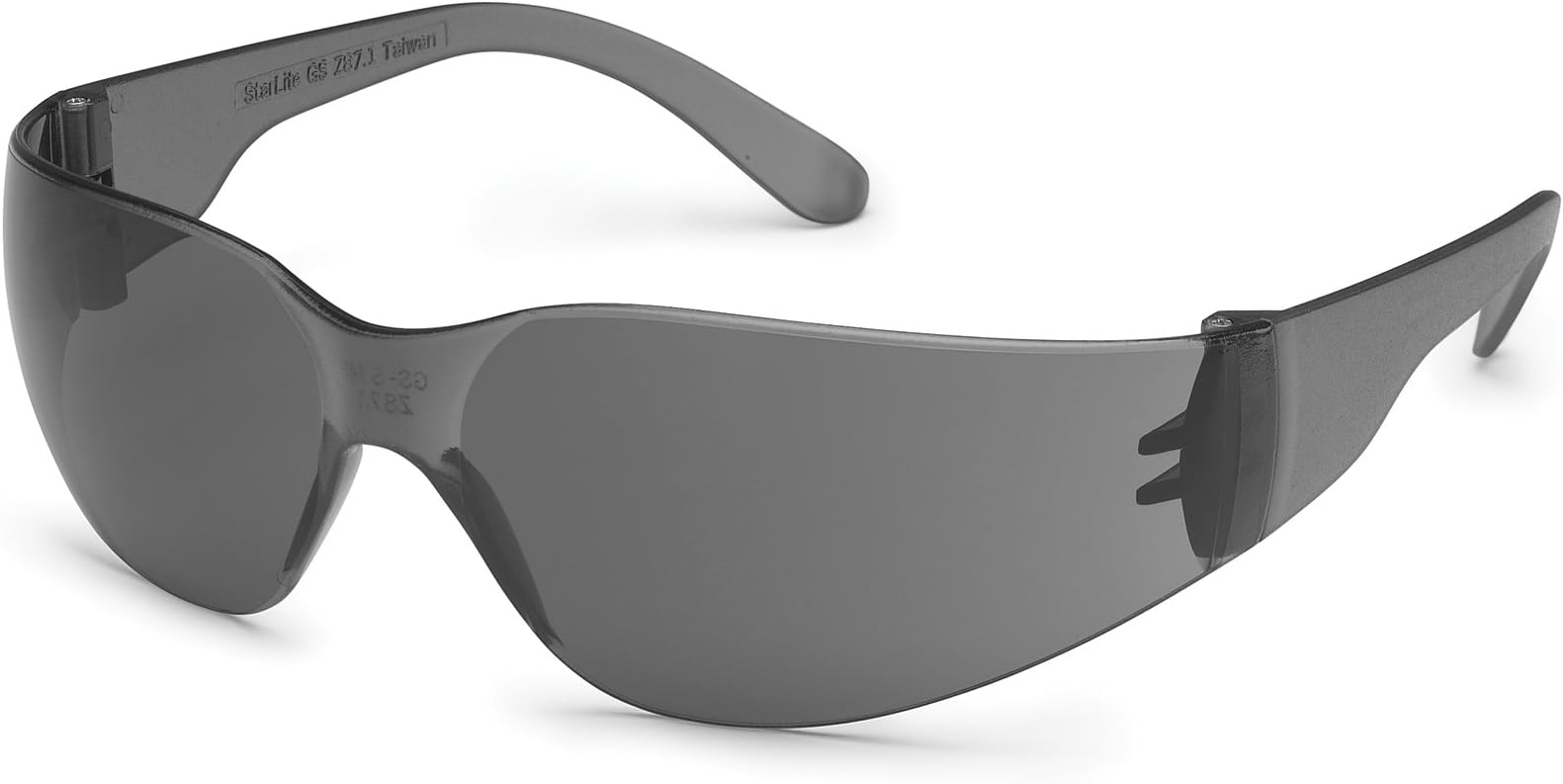 4678 UL-Certified StarLite Safety Glasses, Gray Anti-Fog Lens, Gray Temple (Pack of 10)