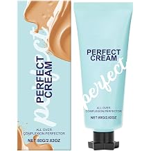Foundation Full Coverage - Long-Lasting Waterproof Concealer, 24-Hour Waterproof And Anti Transfer, Moisturizing Cream, Concealer And Coverage,Even Skin Color #1, 80g