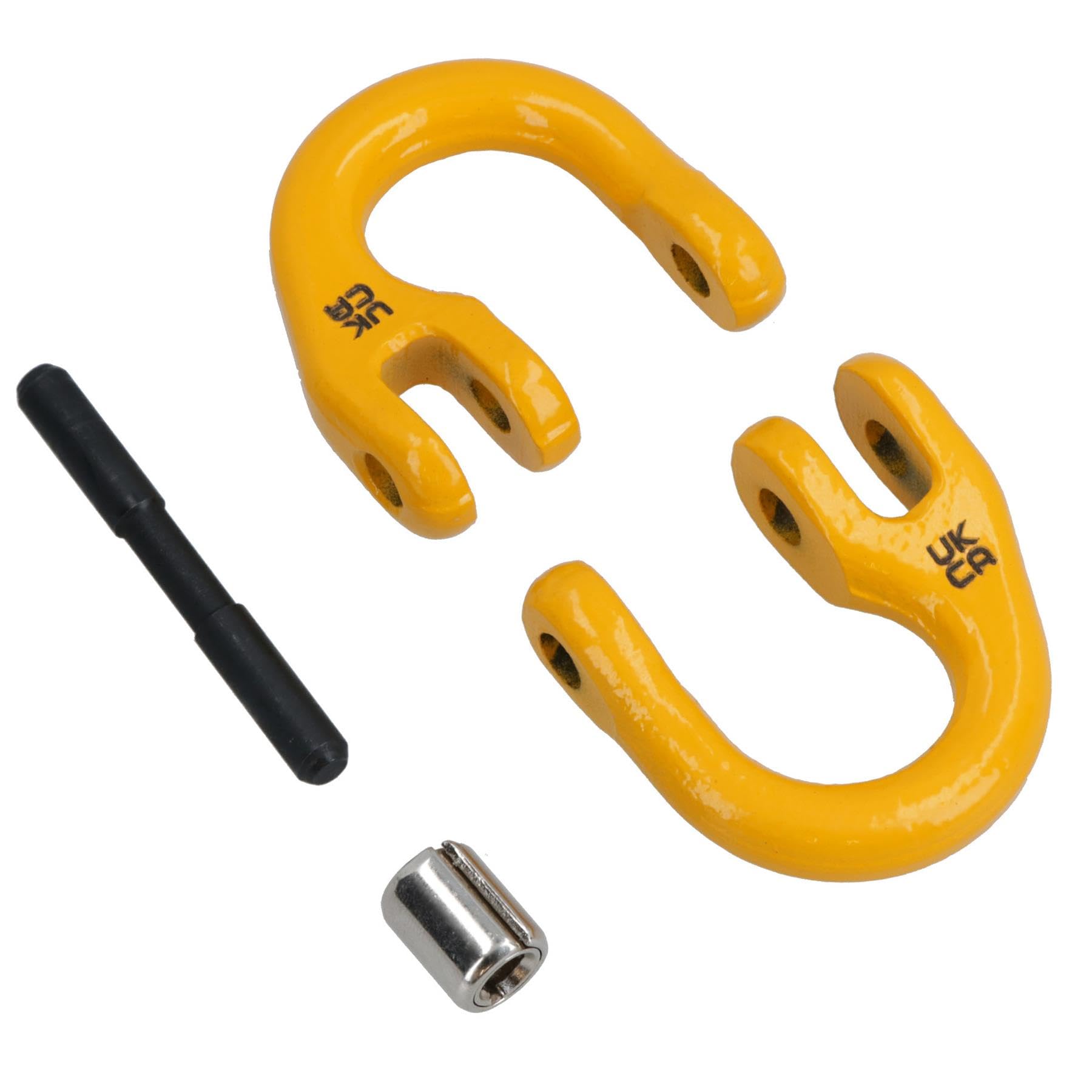 WLL Lot de 4 chaînes de remorquage de sécurité 7-8 mm 2 tonnes