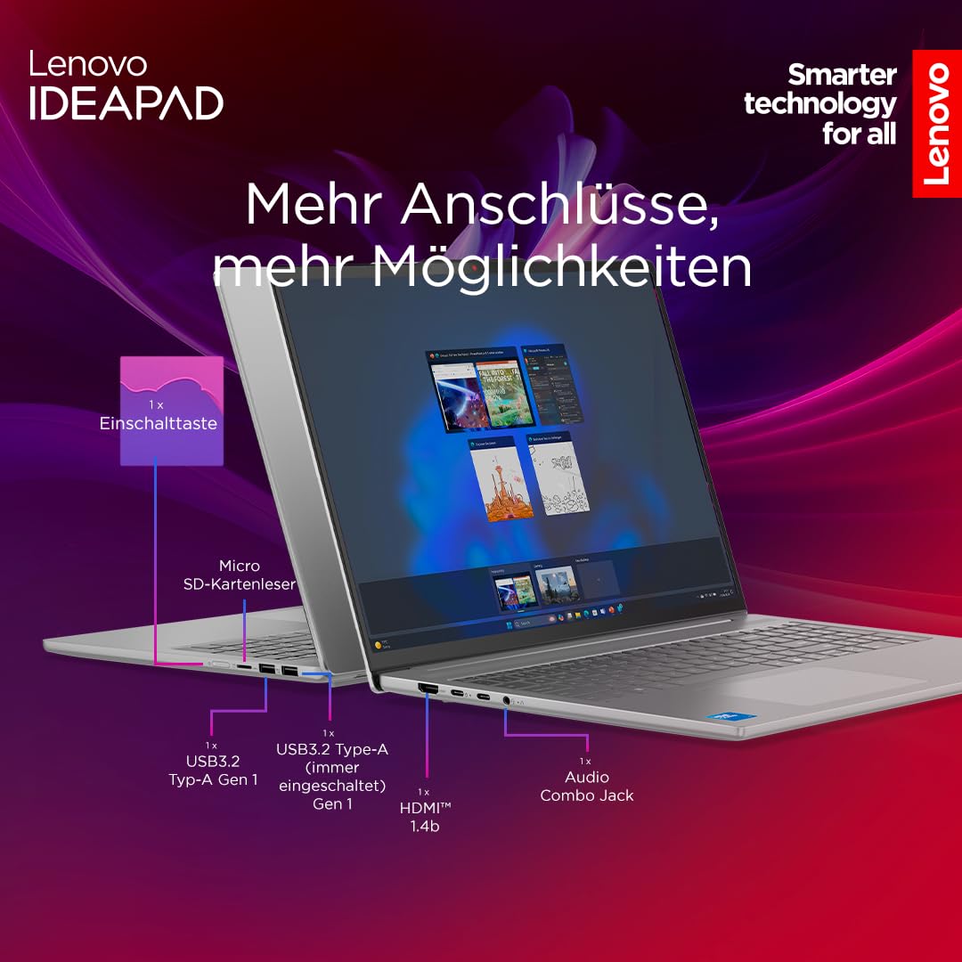 Lenovo IdeaPad Slim 5i Laptop | 14" OLED WUXGA Display | Intel Core i7-13620H | 16GB RAM | 5... Ansicht 7