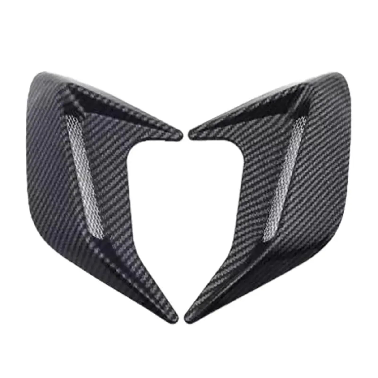 Air Side Vent Trim Car Side Vent Sticker Air Flow Sticker Shark Vent Outlet Trim(E)