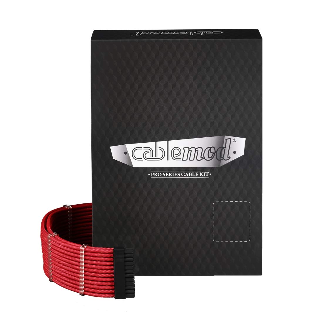 CableMod CM-PRTS-FKIT-NKR-R PRO ModMesh seria RT ASUS ROG/zestawy kabli morskich - czarny
