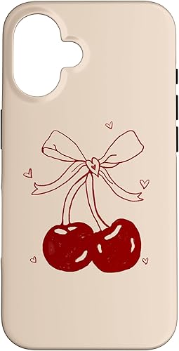 Vista 31 de Funda para iPhone 11 Cherri Ties Bow Cherry