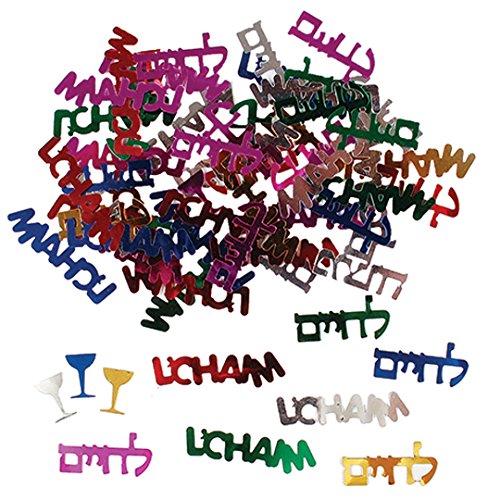 L'Chaim Table Confetti, Multicoloured