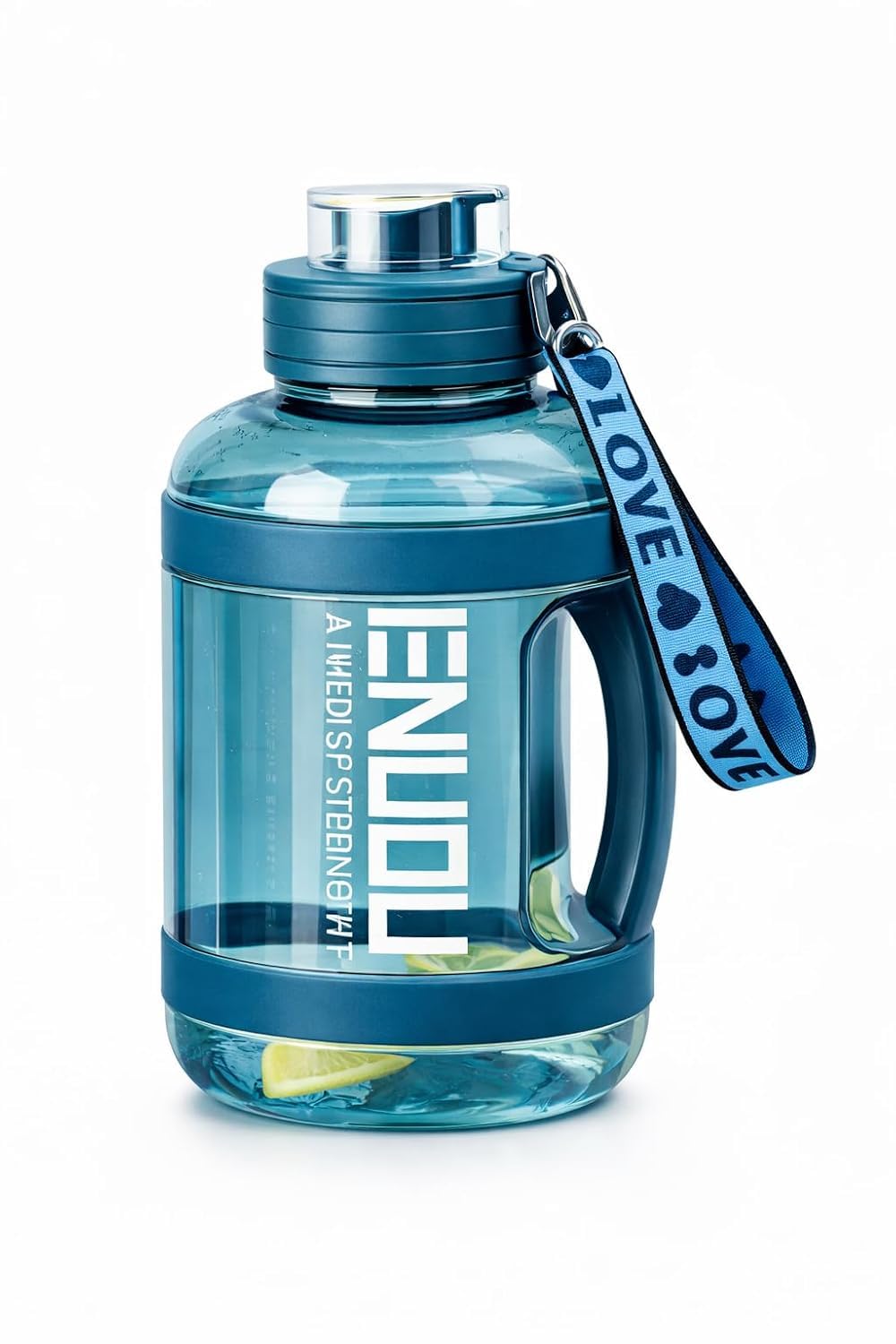 AQUAFIT Sports Water Bottle 2.2L Blue - Image 1