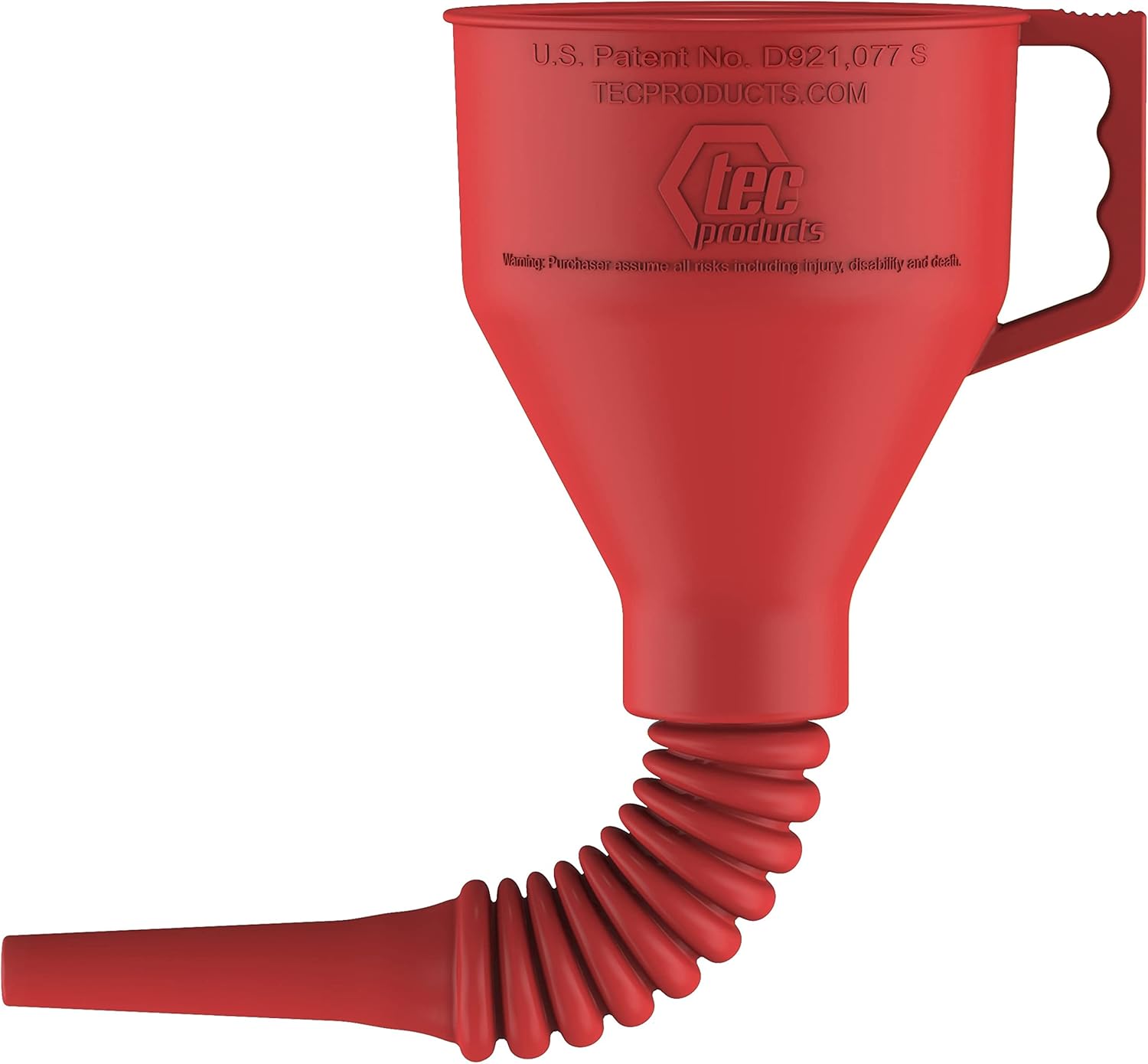 TEC Products FlexAll Funnel Flexible Rubber Funnel with Handle