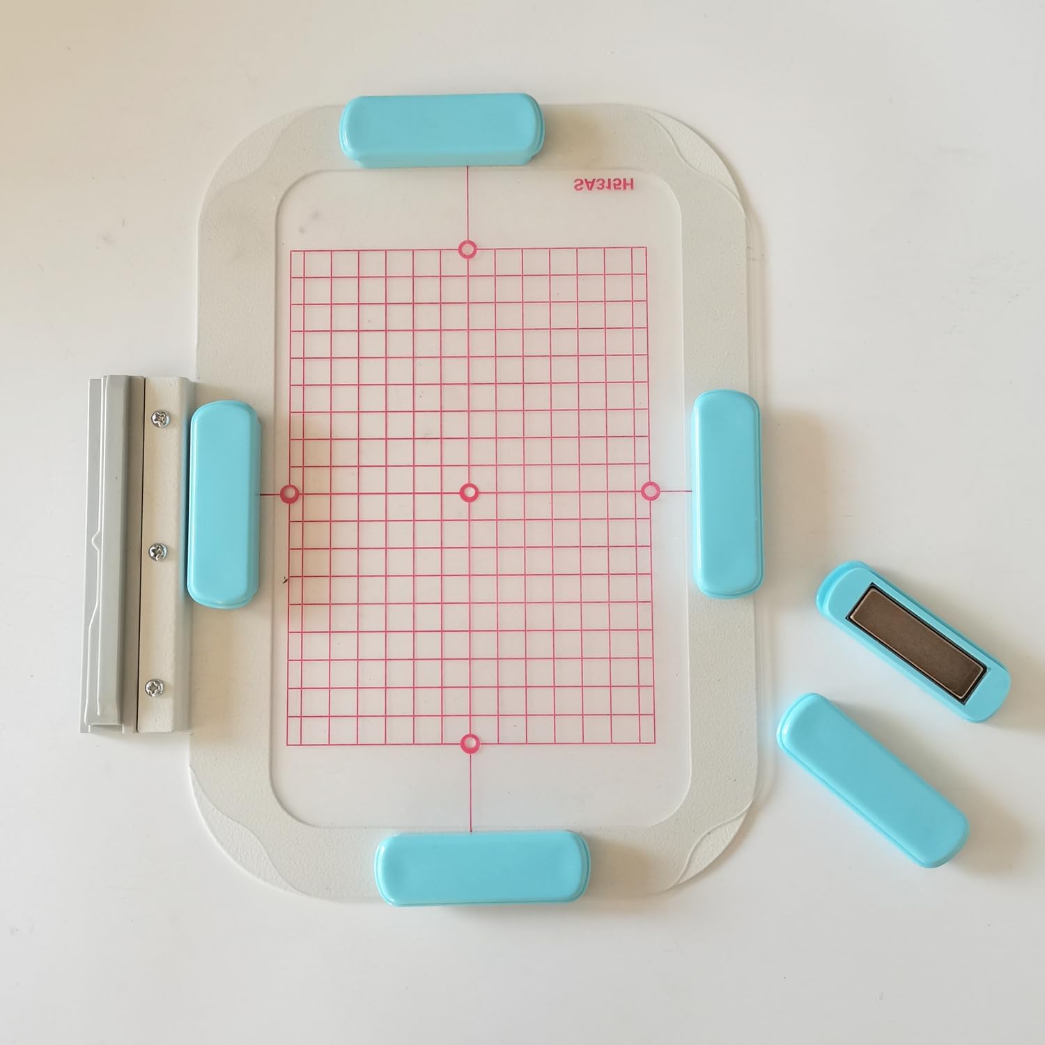 HONEYSEW Metal Magnetic Hoop for Brother,Babylock Embroidery Machine 5"x7" (SA439) INNOV-is: 1500D, 2200D, 2500D, 2800D 4000D 5000D DREAMMAKER VE2200 VM6200D DUETTA 4500D (with 6PCS Strong Magnetics)