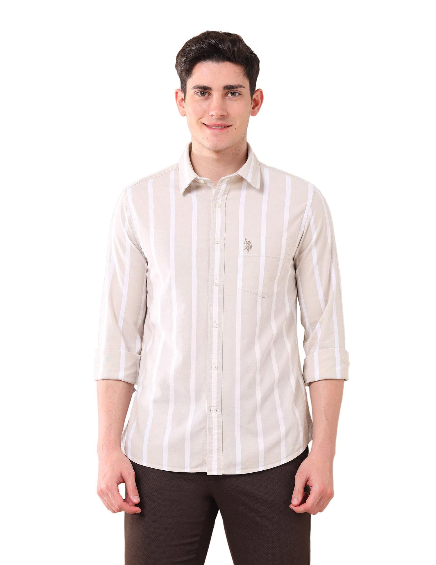 u.s. polo assn. Apparel Striped Tailored Fit Shirt-picture-34