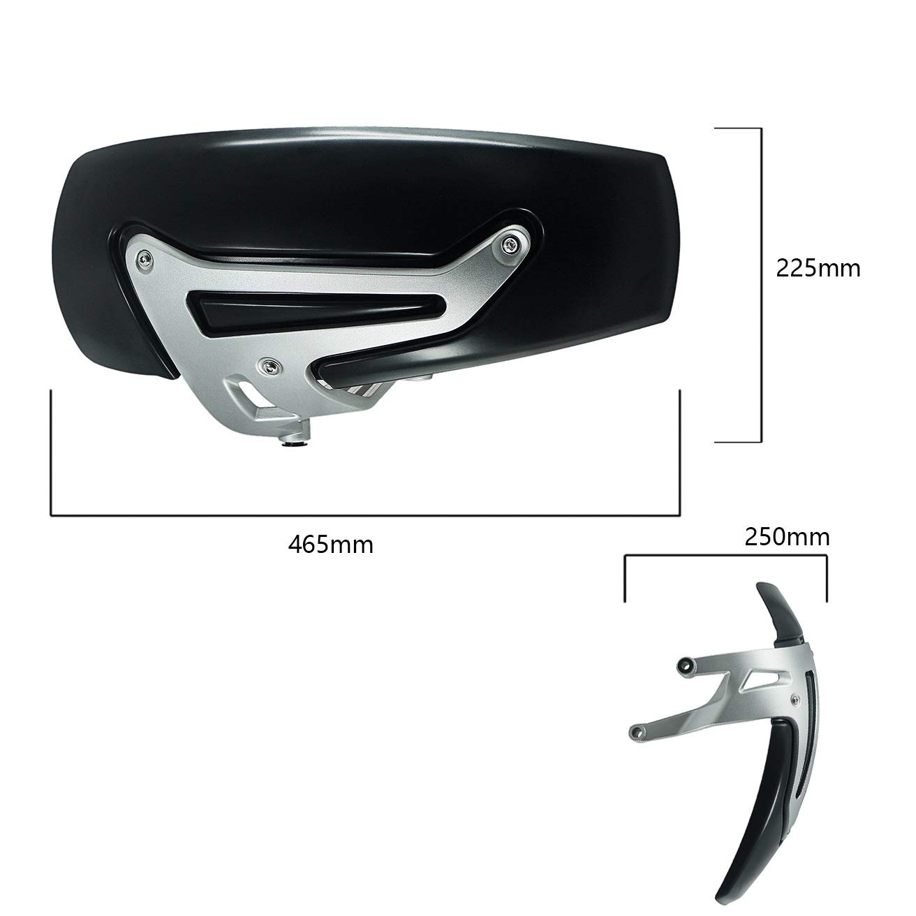 Kotflügel hinten Reifen Hugger Spritzschutz für R1250GS R1200GS LC ADV R1250 R 1250 GS 1250GS Adventure 2019 Motorrad Schwarz