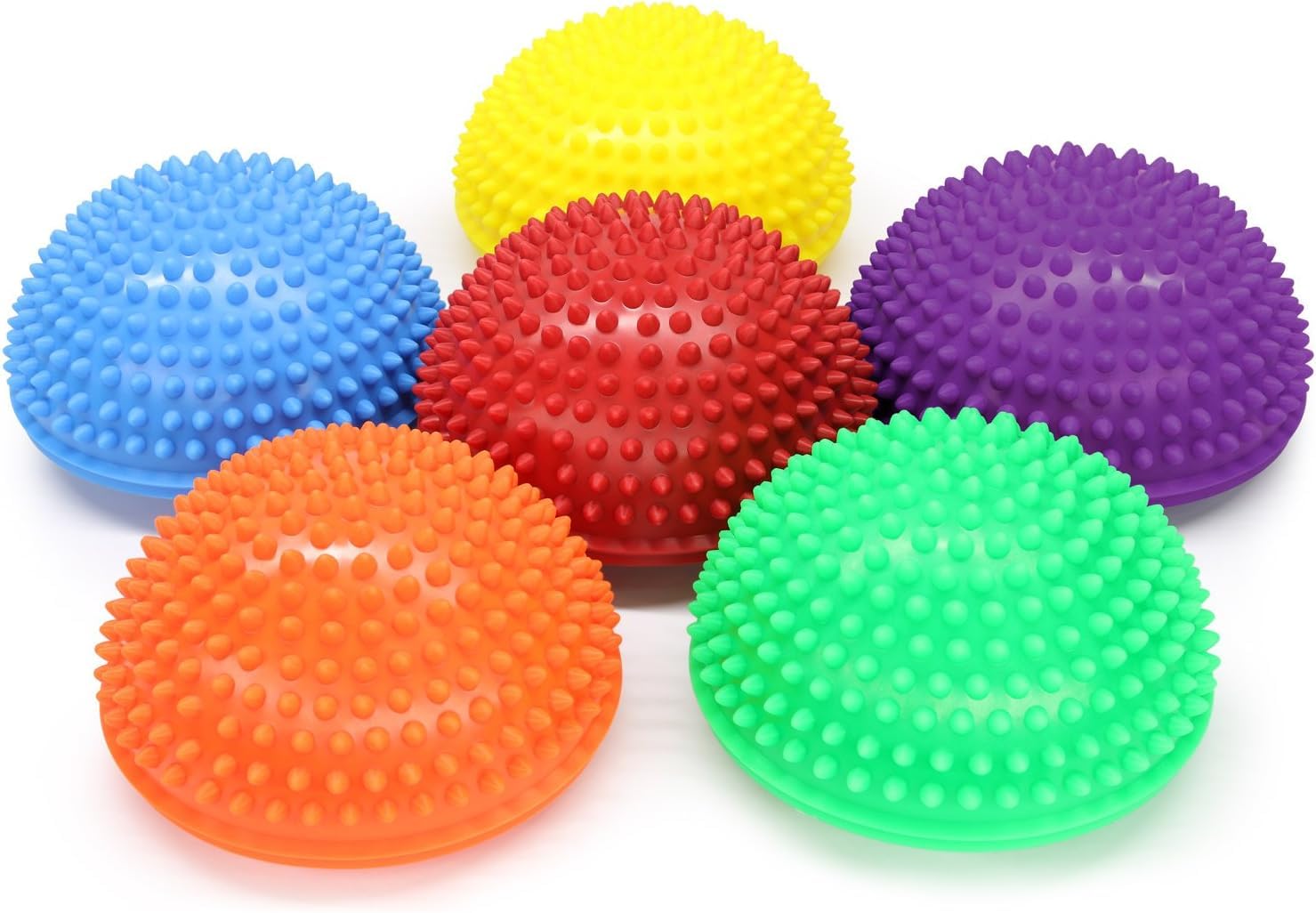 CHOUDHARY ACUPRESSURE Half Round Yoga Balance Spiky Foot Massage Ball Balance Pod Pack of 1 (Orange) (B0CHMTFN4P) Amazon Price History, Amazon Price Tracker