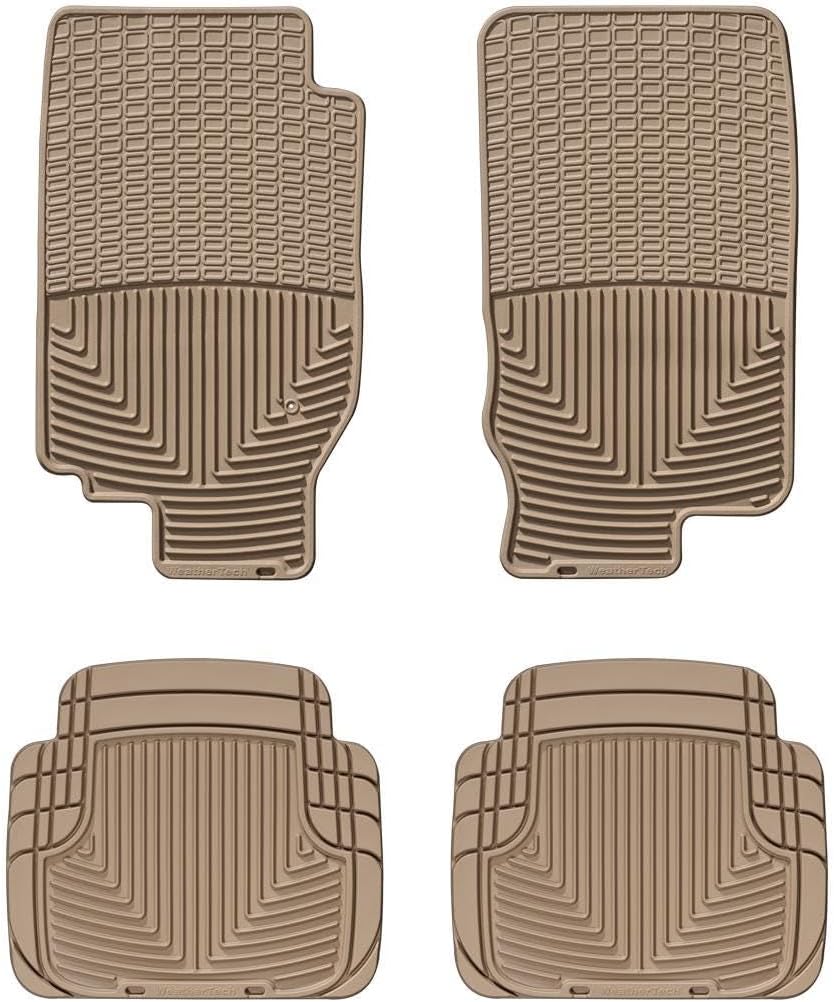 WeatherTech All-Weather Floor Mats for Ford Explorer Sport Trac, Mountaineer 1st & 2nd Row (W30TN-W50TN), Tan