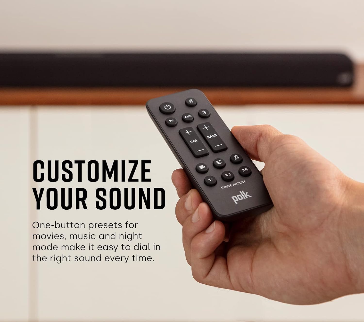 Polk Audio SIGNA S4 サウンドバー Soundbar z Dolby Atmos Signa S4 | Realistyczny dźwięk | POLK