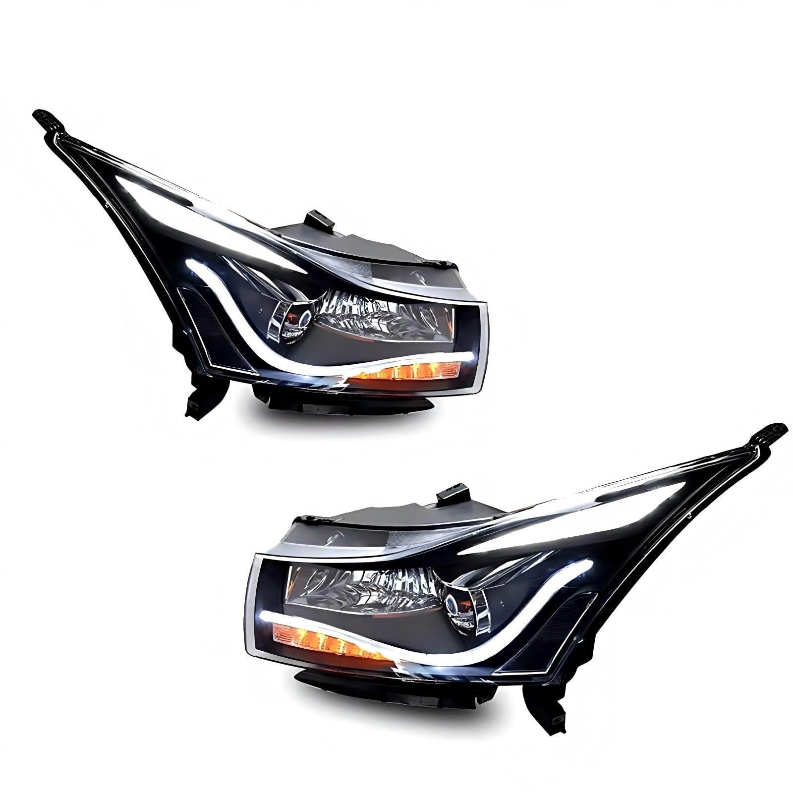 Gruppo ottico anteriore con lente indicatore di direzione Compatibile Chevrolet Per Cruze 2009-2016 Fari auto
