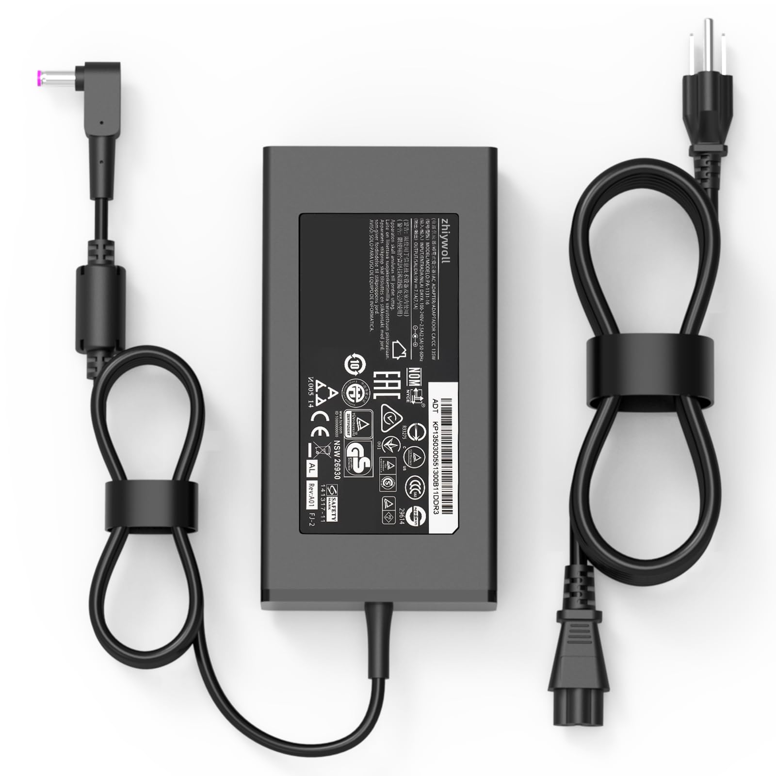 135W Charger Fit for Acer Nitro 5 AN515 AN515-51 AN515-41 AN515-53 AN515-52 AN515-43 AN517-51 Laptop Adapter