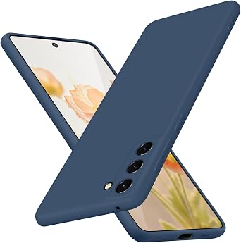 for Galaxy S21 FE 5G Case Liquid Silicone,Full Body Protective