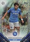 2023-24 TOPPS UEFA CLUB COMPETITIONS JADE EDITION FOIL #199 KHVICHA KVARATSKHELIA SSC NAPOLI SOCCER OFFICIAL TRADING CARD OF SOCCER