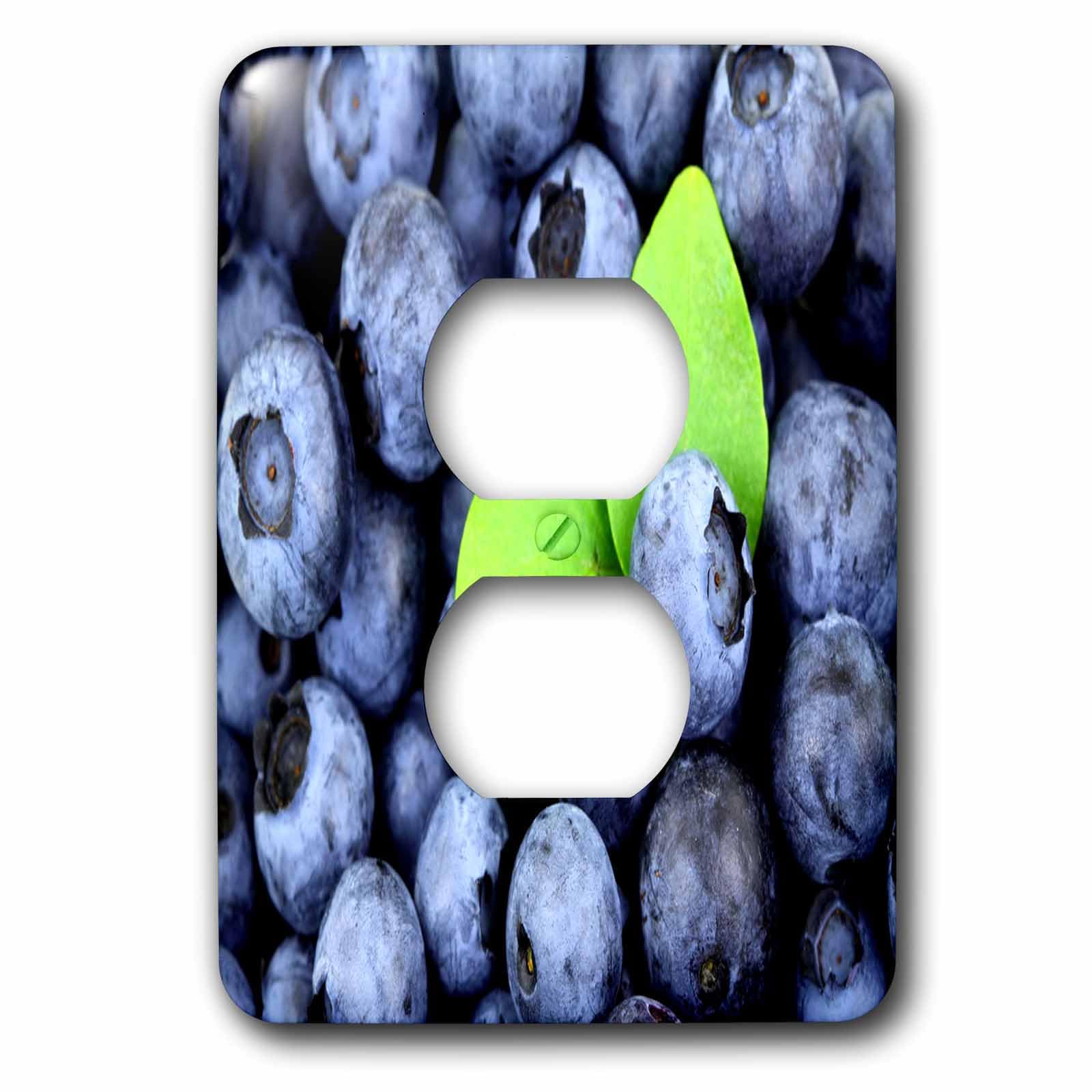 Blueberry Surprise 2 prises lsp_15502_6 double plaque décorative pour interrupteur