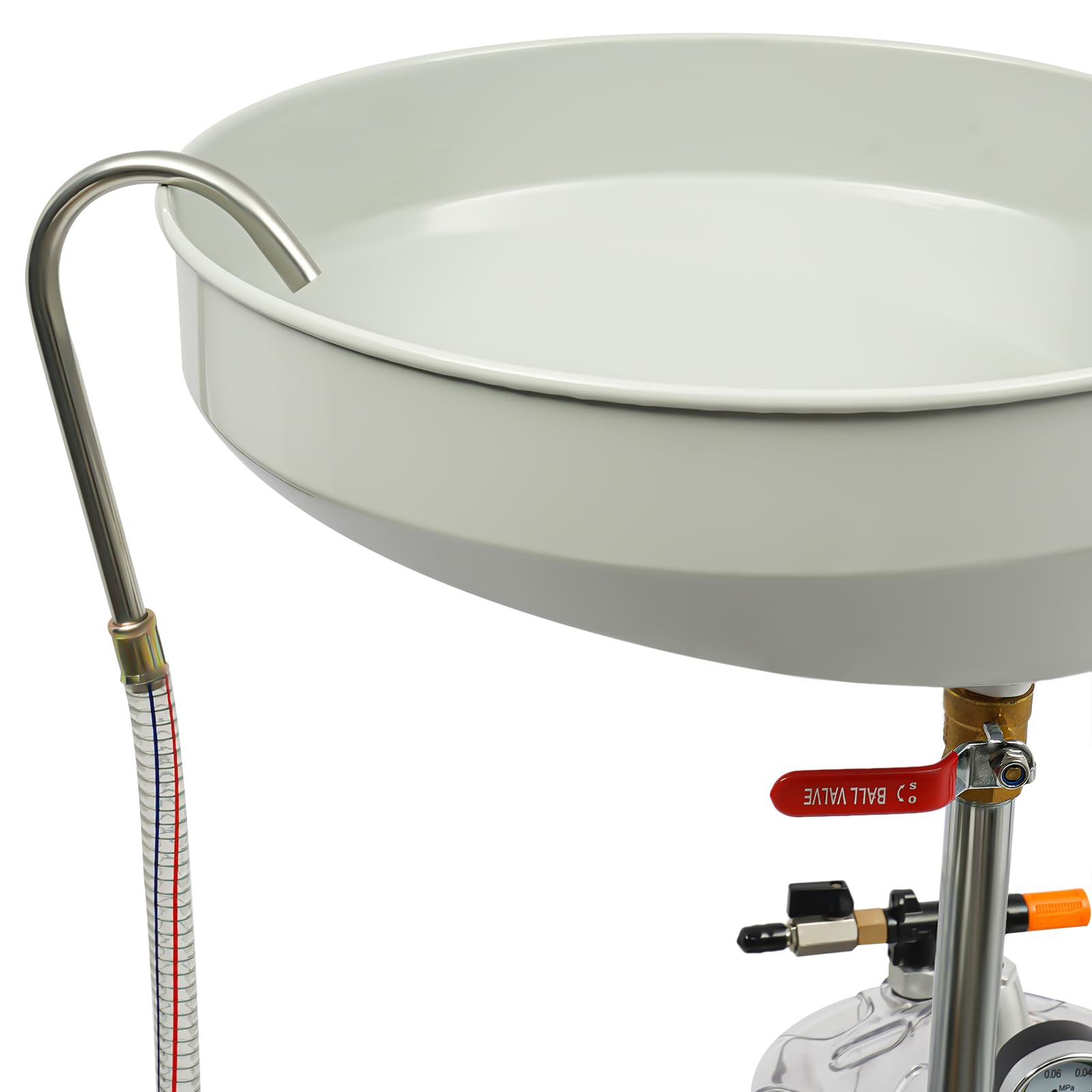 Colector de aceites usados, depósito de 75 l, depósito de recogida de aceite usado, depósito con válvula de seguridad