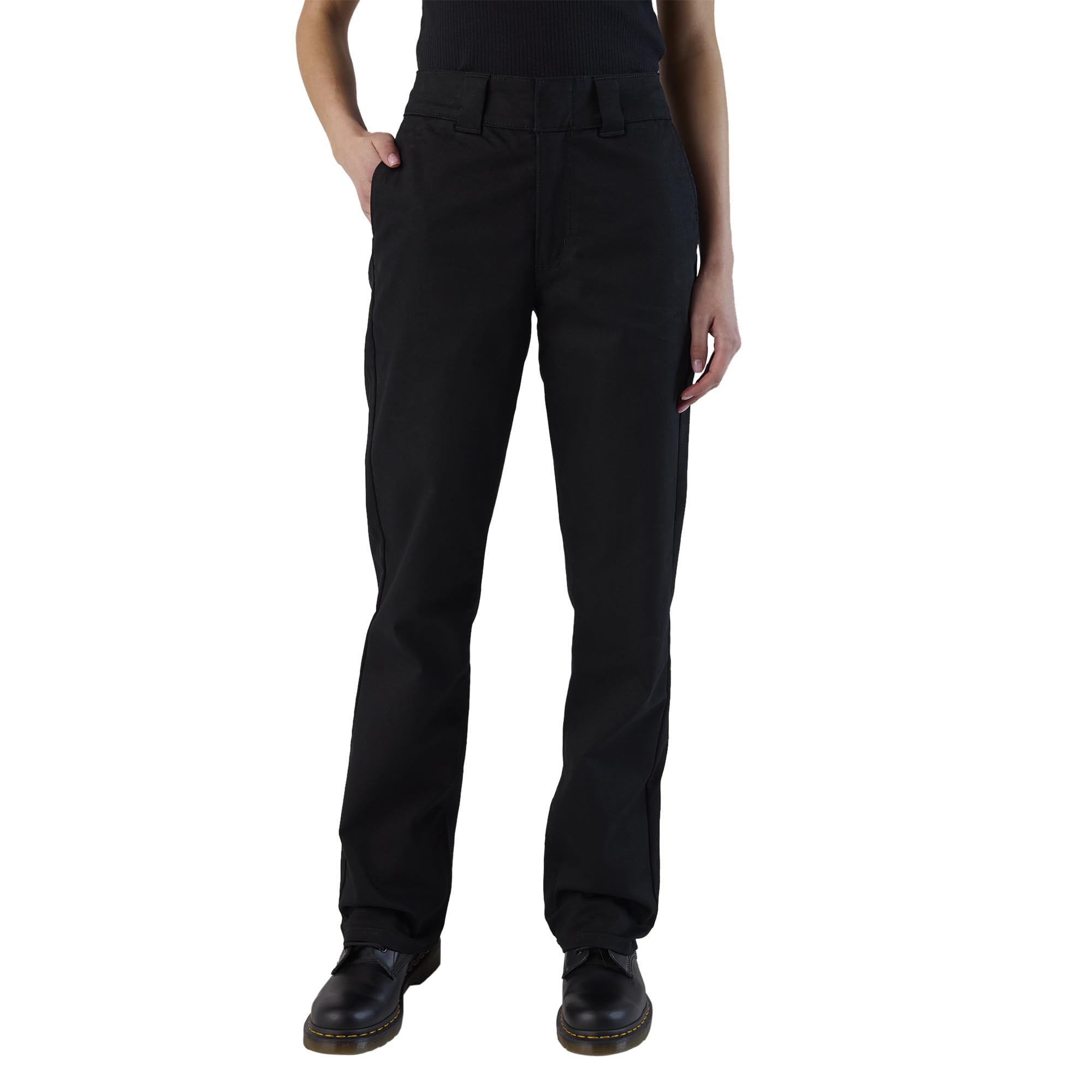 Photo 1 of Dickies Women’s Super Flex Bootcut Work Pants Black