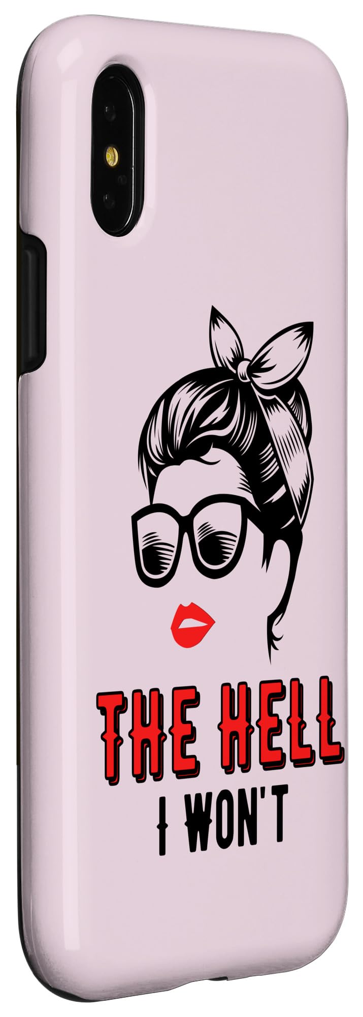 Amazon.co.jp: iPhone X/XS The Hell I Wouldn't 、女性用散らかった
