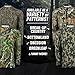 Mossy Oak Camo Hunting Shirts for Men Long Sleeve
