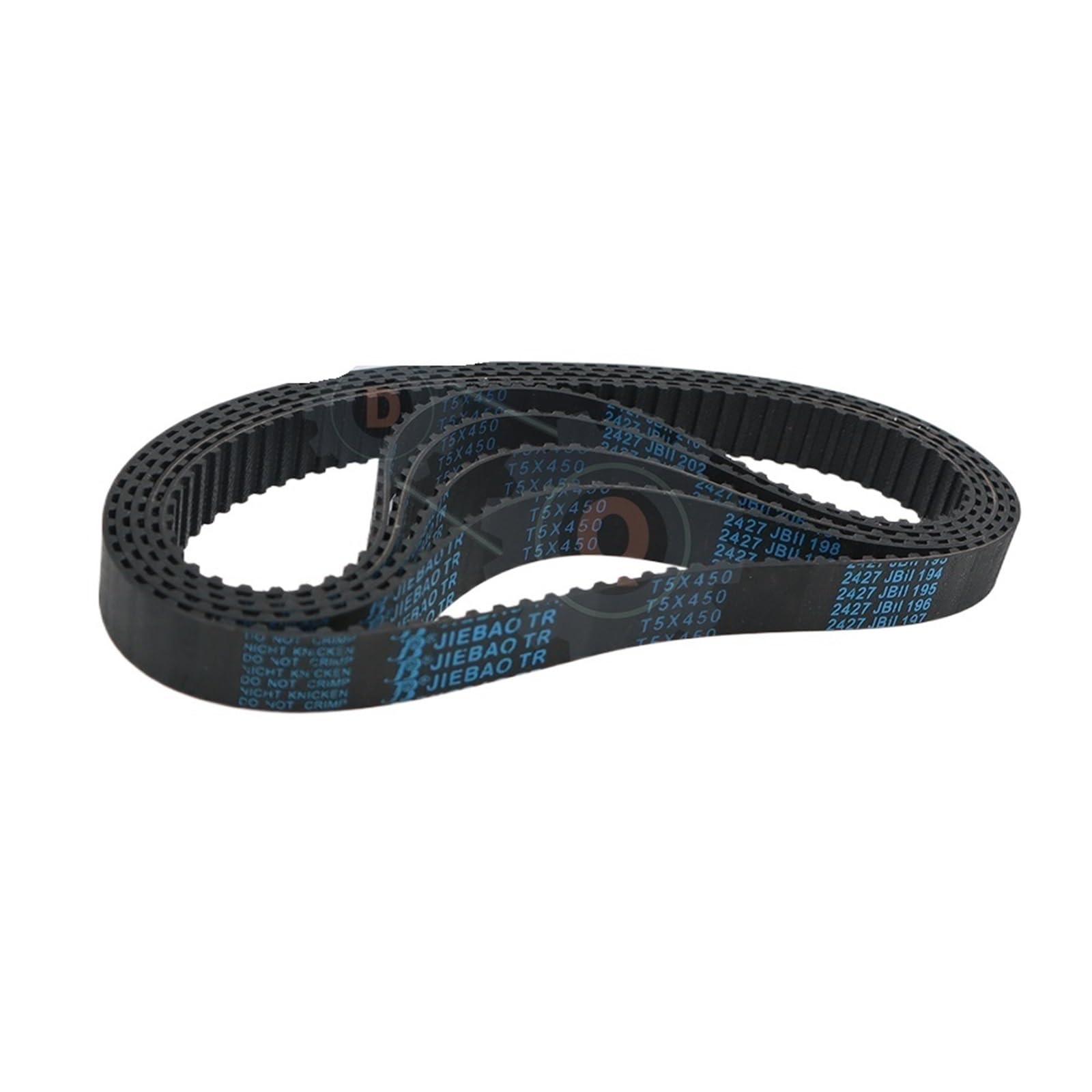 Courroie de distribution T5 synchrone en caoutchouc largeur 20 mm de pas 5mm