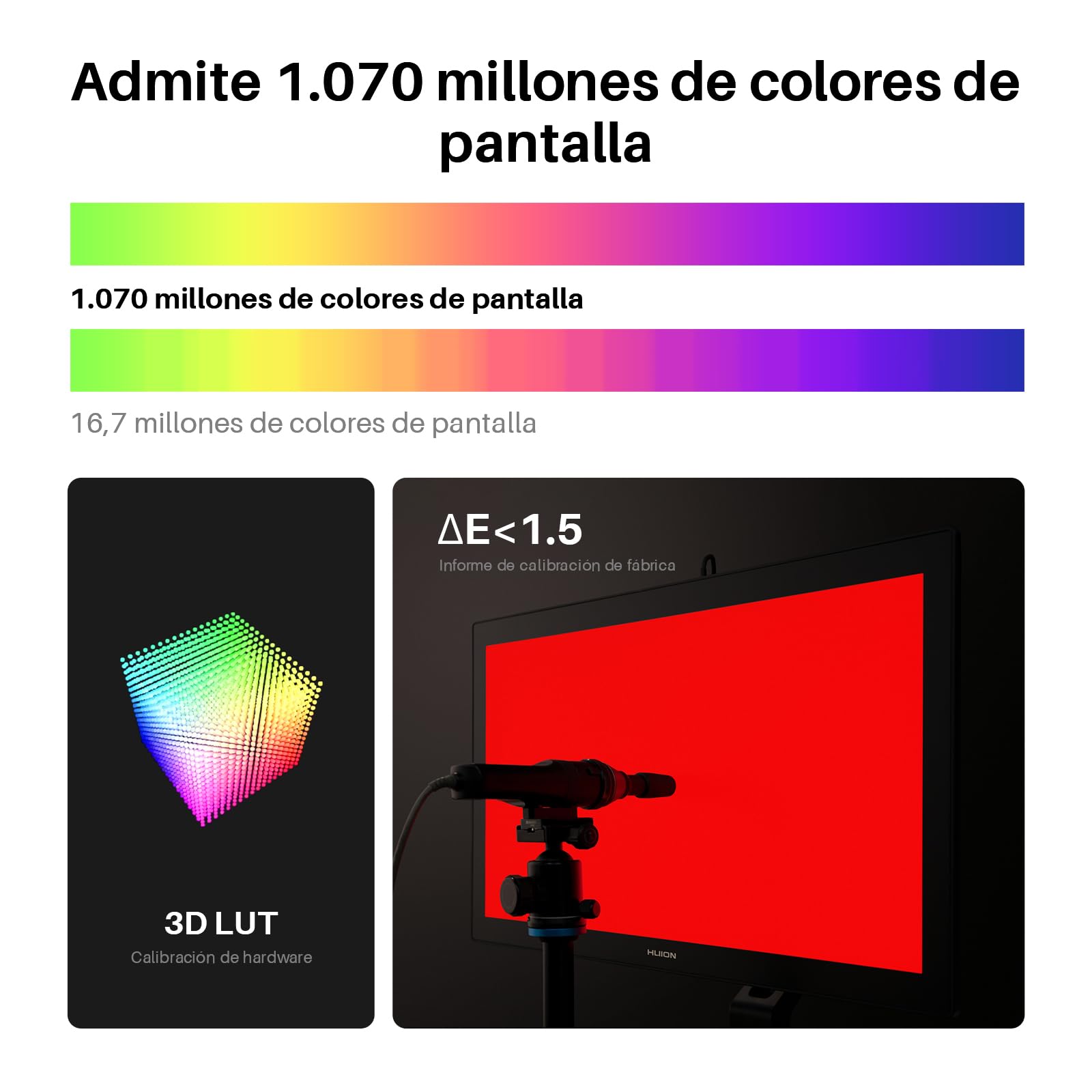 HUION Kamvas Pro 19 Tableta Gráfica con Pantalla, 4K UHD Táctil