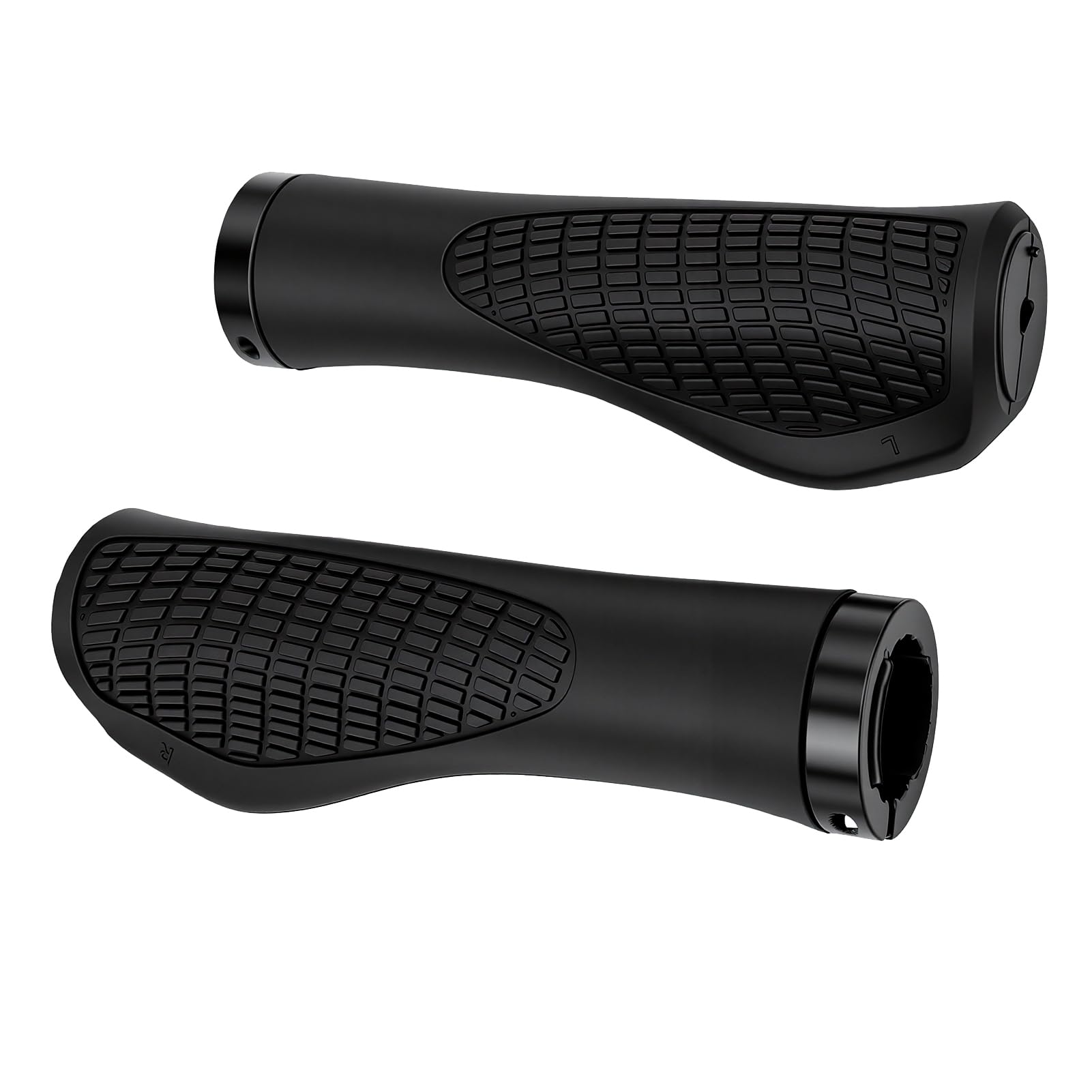 Wakects Impugnature Ergonomiche per Manubrio da Bicicletta, Impugnature per Mountain Bike in Gomma Morbida, Design Antiscivolo e Ammortizzante, Facile Installazione Elastica per il Pendolarismo su