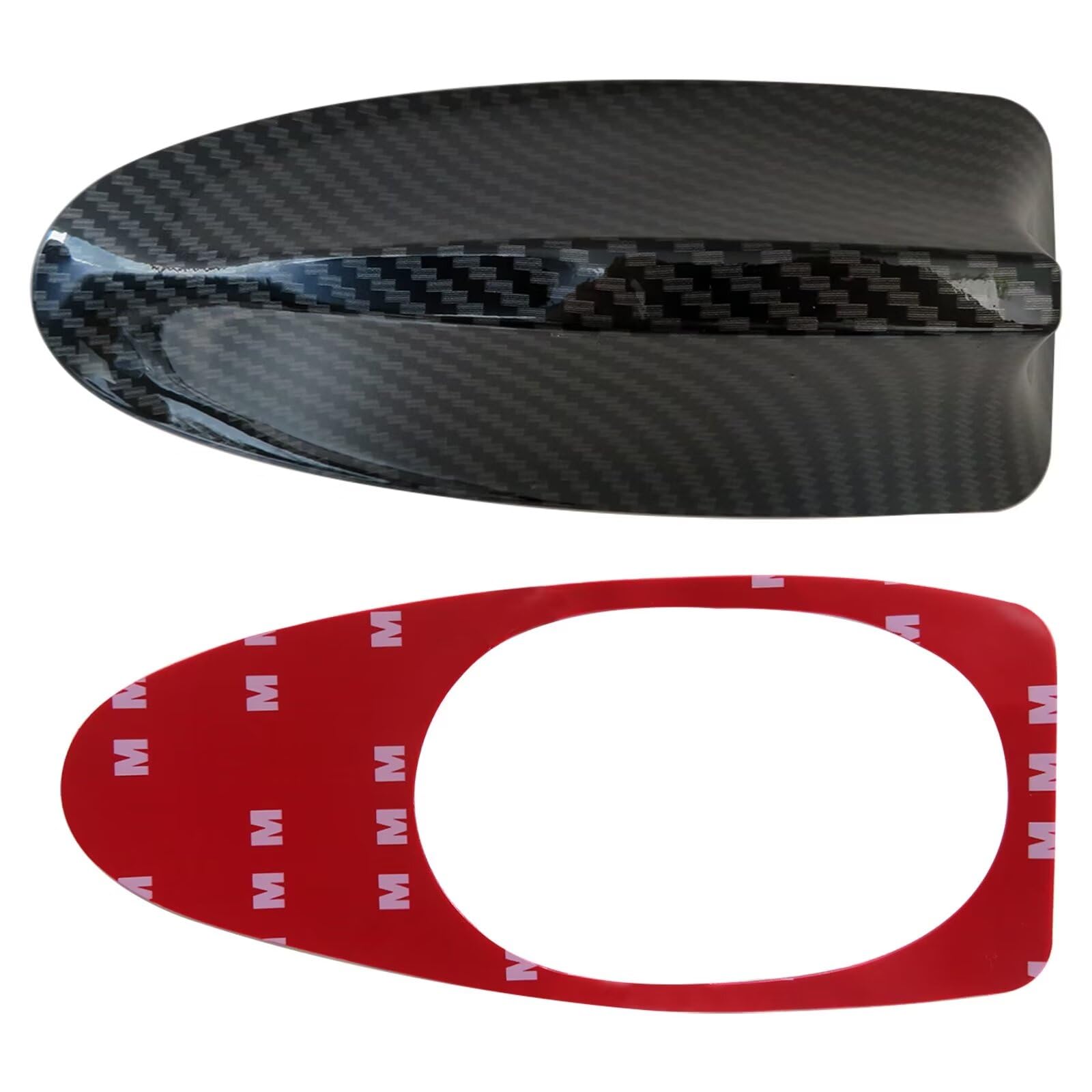 YKISON Car Roof Shark Fin Antenna Carbon Fiber FM/AM Signal Antenna Replacement Compatible for Ford Taurus SEL Sedan 4-Door 2.0L 1999CC 122Cu. in. l4