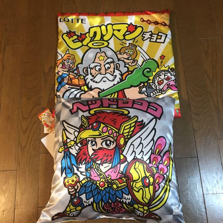 ビックリマン　カバー付きクッション　45×45cm しまむら Amazon.co.jp: しまむら x ビックリマン コラボ カバー付き