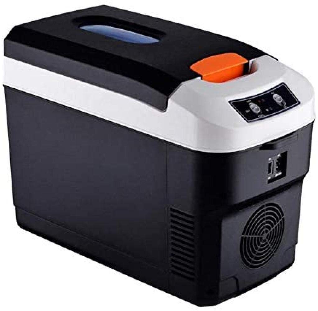 ZLM Frigorifero per Auto Frigorifero Elettrico Mini Car Frigo Congelatore Compressore Raffreddamento termoelettrico Riscaldamento Frigorifero Portatile 12V / 240V, 10L