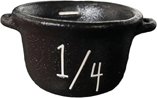 Enthralling Witches Kitchenwares 4-Piece Cauldron Measuring Set, Halloween Baking Tool for Magical Decorations and Gatherings, Witch Themed Measuring Cup Set
